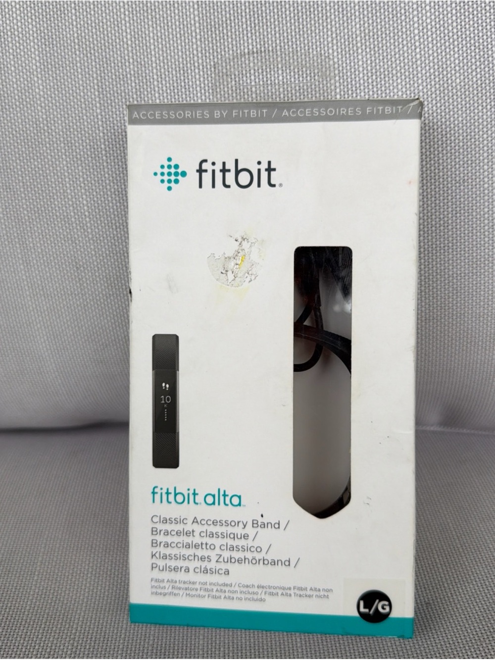 Fitbit Alta Fitness Tracker W Heart Rate, 7 Day Battery Life, Size SM